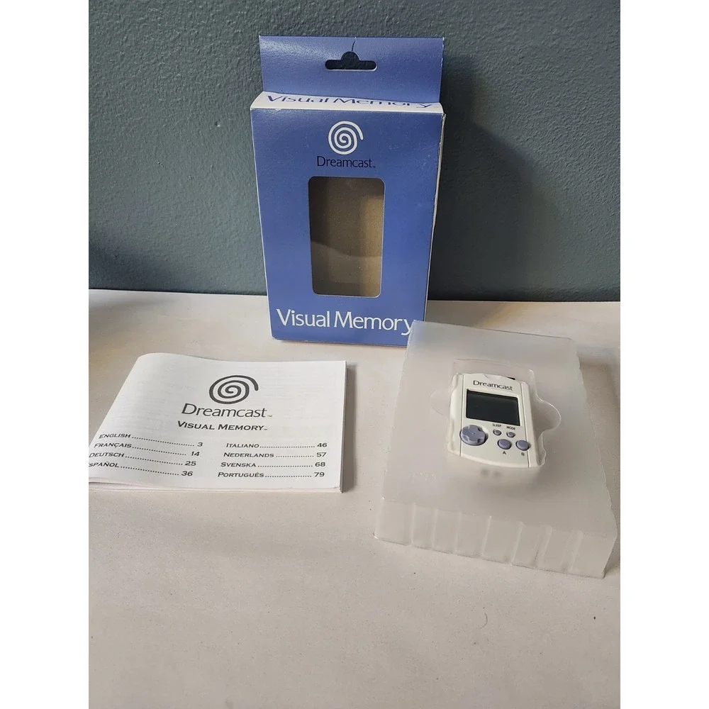 Sega Dreamcast - VMU Visual Memory Unit - EU PAL - Open in Box